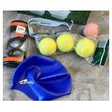 Balls goggles and more