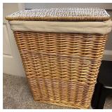 Wicker hamper