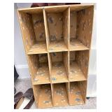 Cardboard shoe organizer