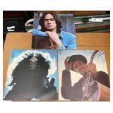Bob Dylan and James Taylor LPs