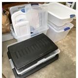 Lots of storage totes