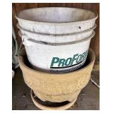 Planter and buckets