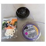 Still 40C weedeater head string and plastic poly