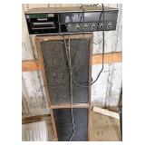 Panasonic radio with two speakers