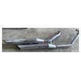 Motorcycle exhaust off of Suzuki Boulevard c5t0 T