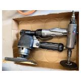 Air ratchet grinder and sander