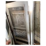 White screen door