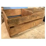 Sunkist oranges crate