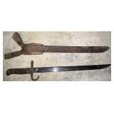Japanese WWII Type 30 Bayonet Matsushita Arrow-M