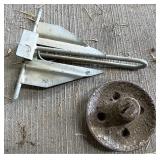 Two boat anchors