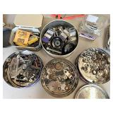 Large lot of miscellaneous nuts and bolts