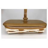 Ivory rectangle with Protector and lid