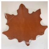 New spice maple leaf charger