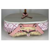 HoH Pink ribbon with liner Protector lid and tie