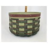 Longaberger Round autumn classics multi-green