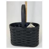 Longaberger Black double beverage tote