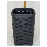 Longaberger Black large square canister