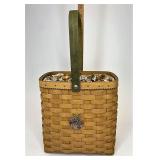 Autumn tote with liner Protector and tie on