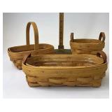 Booking baskets lavender and parsley have
