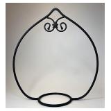 Wrought iron plant hanger