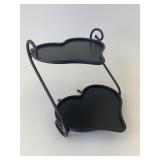 NIB wrought iron heart to heart stand