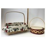Pie baskets with Protectors and one liner broken