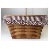 Hostess sweetheart with liner Protector and lid