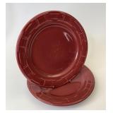 USA 2 Paprika 10 inch dinner plate used condition