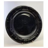 Ebony 10 inch dinner plate used condition