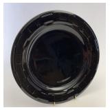 Ebony 10 inch dinner plate light scratching