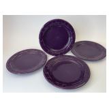 USA 4 Eggplant 10 inch dinner plate used