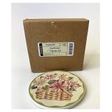 NIB Sunflower coaster set
