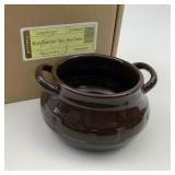 NIB Chocolate small soup tureen