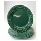 USA Ivy luncheon plates very light scratching