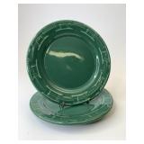 USA Ivy luncheon plates very light scratching
