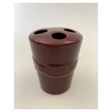Paprika toothbrush holder