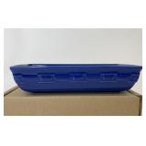 NIB Cornflower rectangle bowl