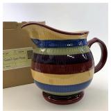 NIB Bright multicolor 2 quart pitcher