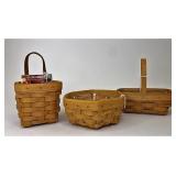 3 Booking Baskets all with protectors