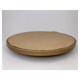 Lazy Susan with felt topper