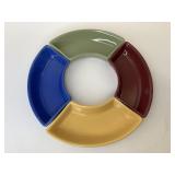 NIB Multi four pack Crescent dish
