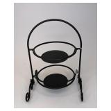 Wrought iron 6 inch pie stand