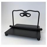 Wrought iron napkin holder