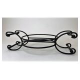 Wrought iron convertible caddy