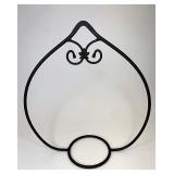 Wrought iron plant hanger