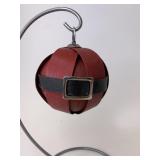 Santa belly ornament hooks not included