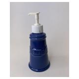 Cornflower pump dispenser w/crack in pump base