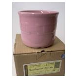 NIB Pink 1 pint crock