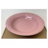 NIB Pink large pasta bowl