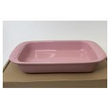 NIB Pink 2 quart baking dish